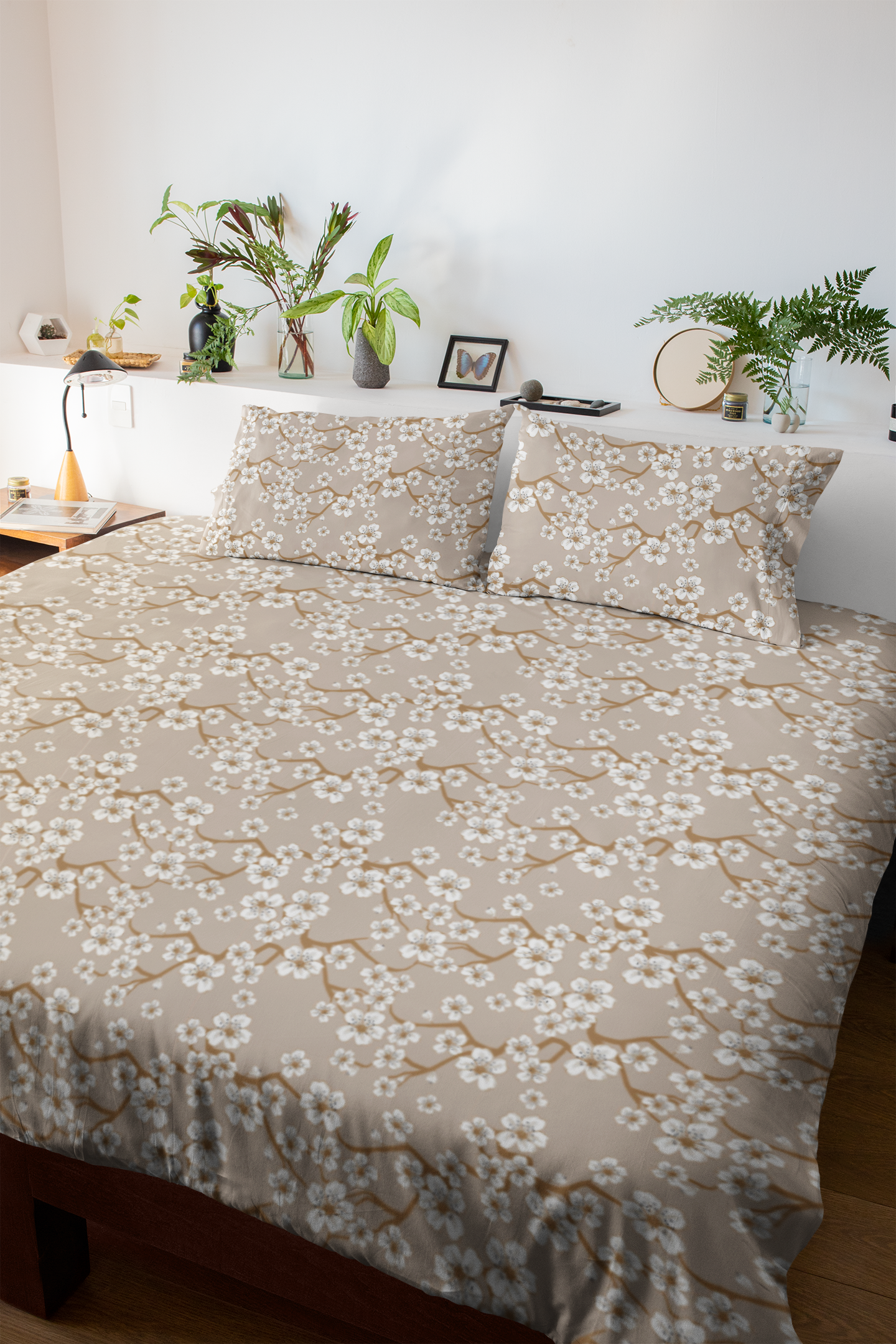 Floral Blossom Cotton Bedsheet Set
