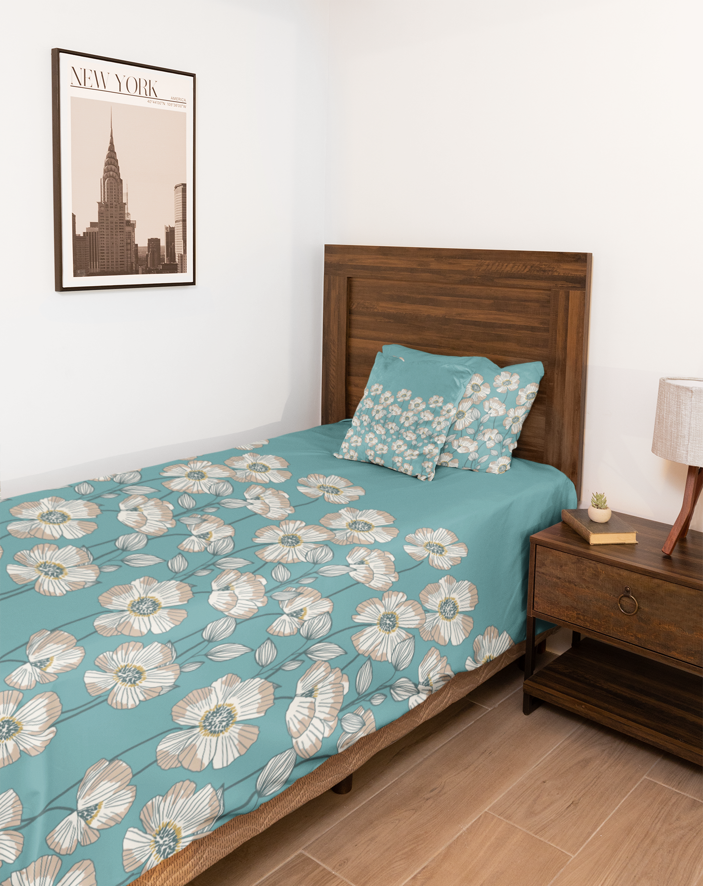 🌼 Blooming Serenity Single Bedding Set
