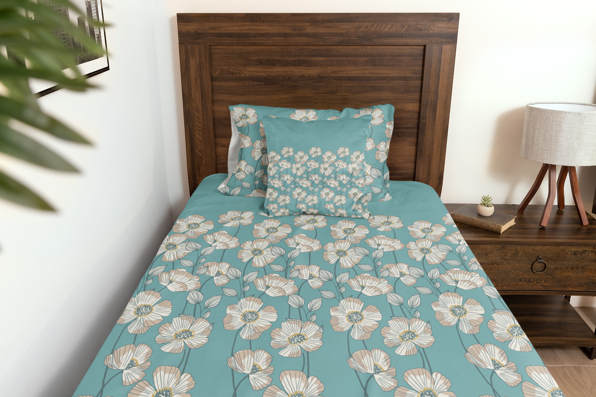 🌼 Blooming Serenity Single Bedding Set
