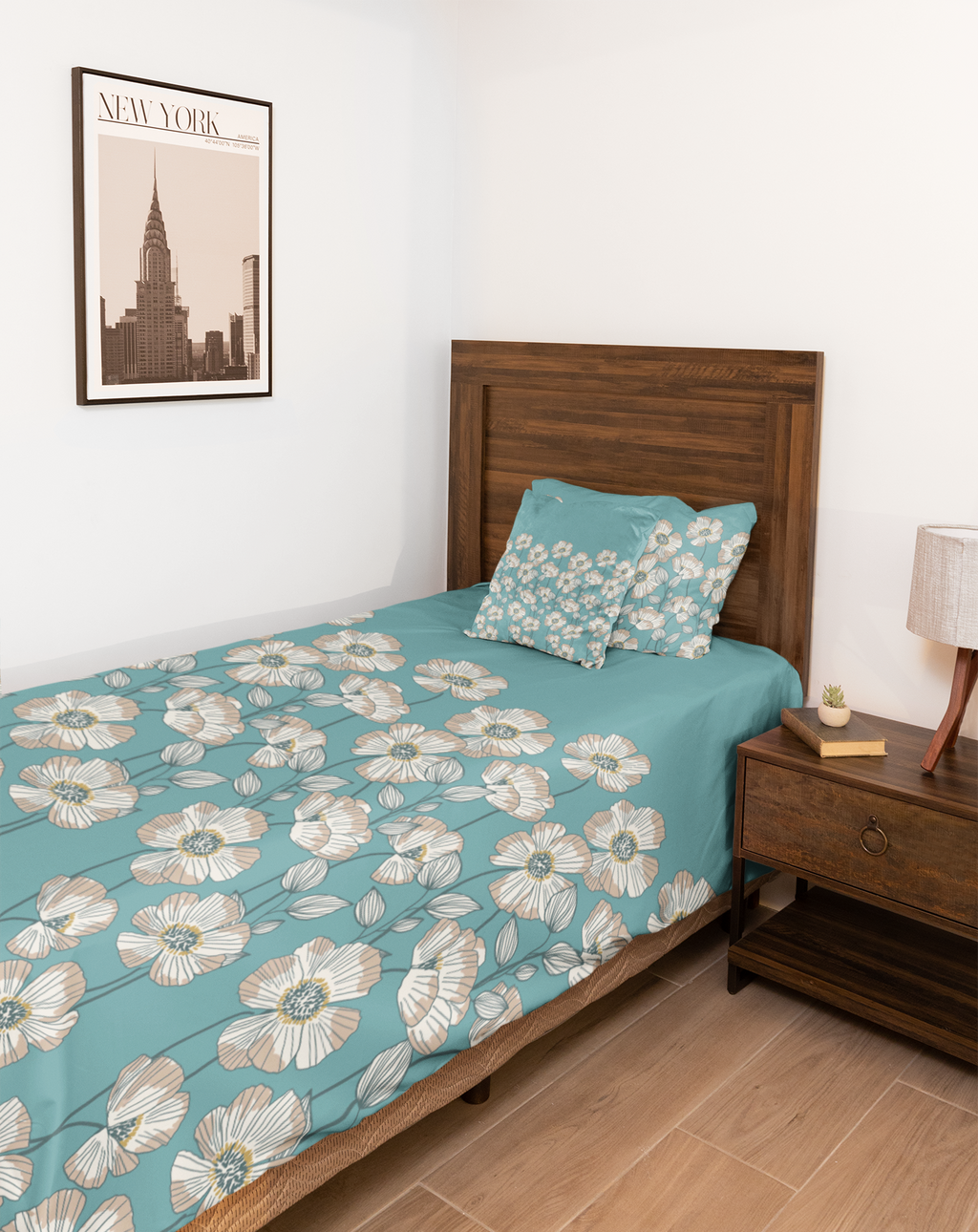 🌼 Blooming Serenity Single Bedding Set
