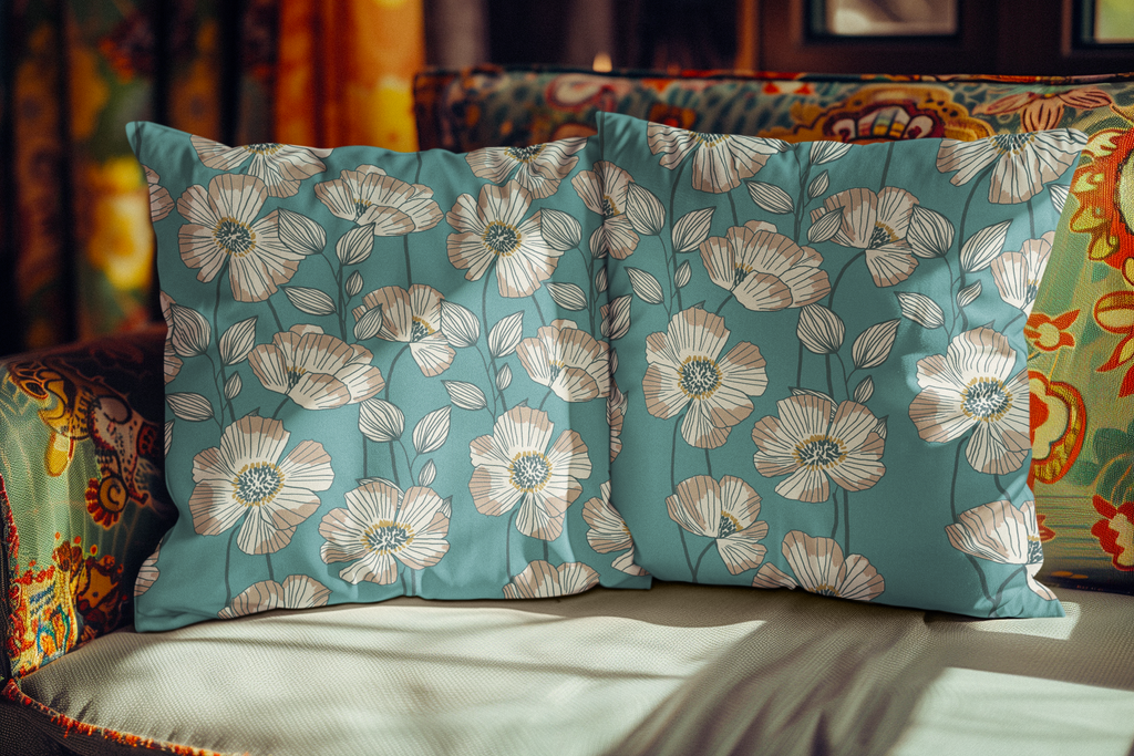 Vintage Bloom – Floral Cushion Covers